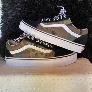 Camo print Van’s